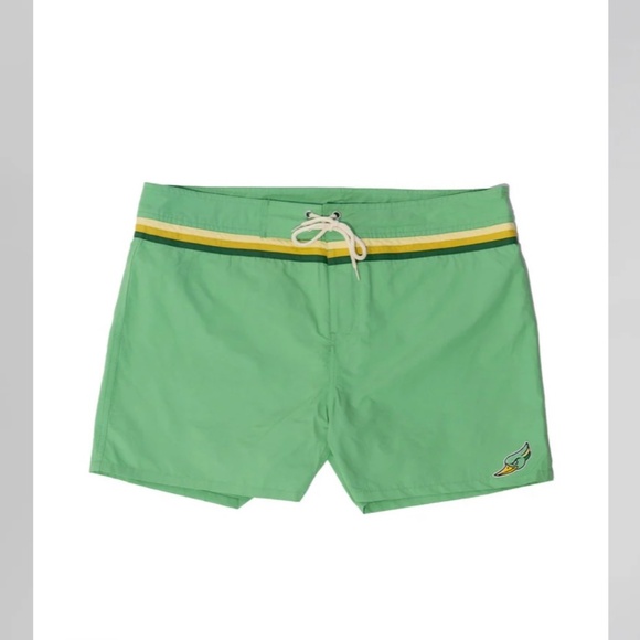 Men’s Woodpecker SWAM swim trunks in green Size Medium NWT - Picture 6 of 6